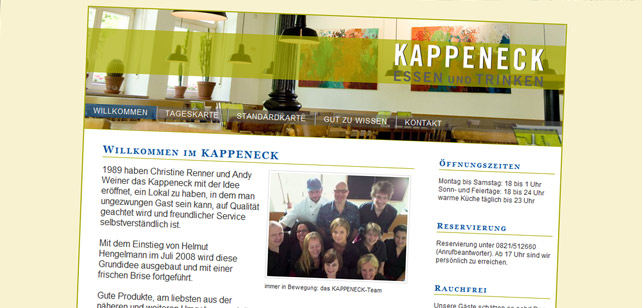 Website aufrufen