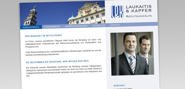 Website aufrufen