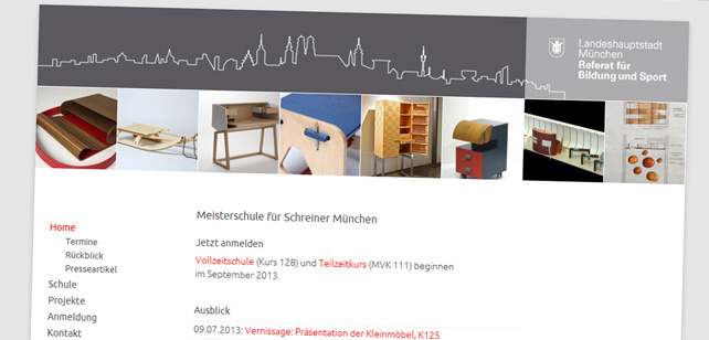 Website aufrufen