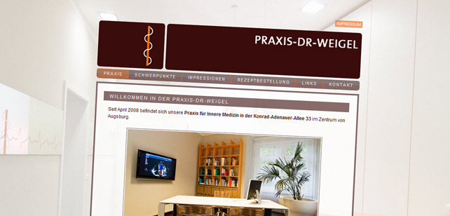Website aufrufen