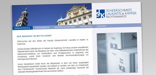 Website aufrufen