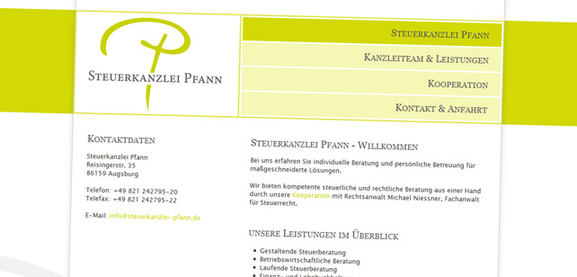 Website aufrufen